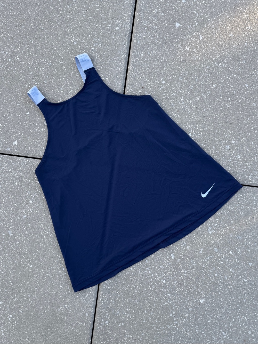Navy Nike Dri-Fit tank top